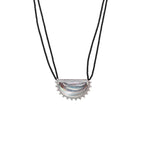 Load image into Gallery viewer, Silver Crescent Moon Pendant Necklace for Women | Gift Jewelry