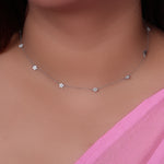 Load image into Gallery viewer, 925 Silver Star Charm Necklace for Women | Dainty Jewelry Gift