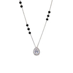 Load image into Gallery viewer, 925 Silver Pear Cut CZ Necklace for Women | Gift Jewelry