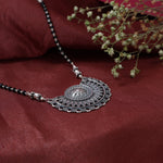Load image into Gallery viewer, Silver Oxidized Pendant Necklace for Women | Statement Jewelry