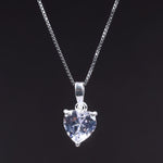 Load image into Gallery viewer, Sterling Silver Pear Cut Cubic Zirconia Solitaire Pendant for Women