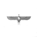 将图像加载到图库查看器中, 925 Silver Winged Sun Pendant for Men & Women | Spiritual Jewelry