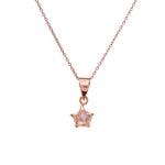 将图像加载到图库查看器中, Rose gold plating Star Pendant Necklace for Women | Gift for Her