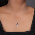 Load image into Gallery viewer, 925 Silver Cubic Zirconia Pendant Necklace for Women | Gift