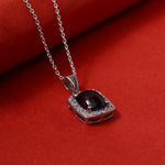 Load image into Gallery viewer, Collar con colgante de piedra roja en plata 925 para mujer | Joyería de regalo