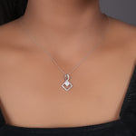 Load image into Gallery viewer, 925 Silver Diamond Pendant Necklace for Women | Gift Jewelry