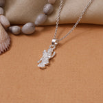 将图像加载到图库查看器中, 925纯银神像吊坠项链 | 灵性珠宝礼品