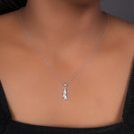 Load image into Gallery viewer, Collar con colgante religioso de plata 925 | Para mujer | Uso diario
