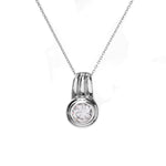 Load image into Gallery viewer, 925 Silver Diamond Pendant Necklace for Women | Gift Jewelry