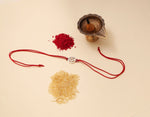 Load image into Gallery viewer, 925 Sterling Silver Pentagram Star Rakhi Bracelet for Brother