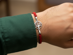 Load image into Gallery viewer, Sterling Silver Tree of Life Rakhi for Brother | Raksha Bandhan Gift