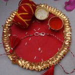 将图像加载到图库查看器中, Infinity Love Rakhi for Brother in 925 Silver with Zircon