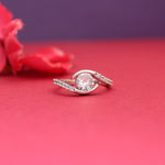 Load image into Gallery viewer, Anillo de plata 925 con circonita cúbica para mujer | Anillo ajustable