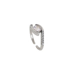 Load image into Gallery viewer, Anillo de plata 925 con circonita cúbica para mujer | Anillo ajustable