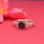 Load image into Gallery viewer, 925 Silver Ruby Ring for Women | Gemstone Jewelry Gift
