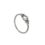 Load image into Gallery viewer, 925 Silver Cubic Zirconia Adjustable Ring for Women | Gift