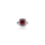 Load image into Gallery viewer, 925 Silver Garnet Ring for Women | Gemstone Jewelry Gift