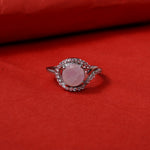 Load image into Gallery viewer, 925 Silver Pink Moonstone Ring for Women | Gift Jewelry