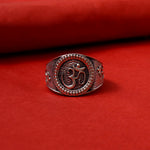 Load image into Gallery viewer, 925 Silver Om Ring for Men & Women | Religious Jewelry Gift