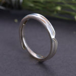 Load image into Gallery viewer, 925 Sterling Silver Adjustable Open Band Ring for Women | Minimalist Jewelry
