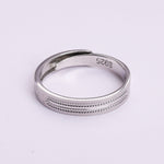 Load image into Gallery viewer, 925 Sterling Silver Adjustable Band Ring with Textured Finish | Daily Wear