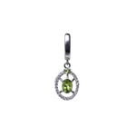 将图像加载到图库查看器中, 925 Silver Peridot Jewelry Set for Women | Gift Idea