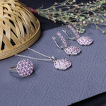 Load image into Gallery viewer, 925 Silver Pink Gemstone Jewelry Set for Women | Gift
