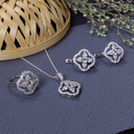 将图像加载到图库查看器中, 925 Silver Cubic Zirconia Jewelry Set | Women's Gift