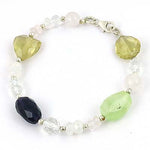 Load image into Gallery viewer, Gemstone Beaded Bracelet | 925 Silver Clasp | Women's Jewelry
