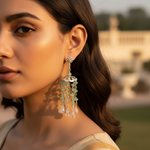 Load image into Gallery viewer, 925 Silver Gemstone Dangle Earrings for Women | Daily Wear
