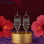 Load image into Gallery viewer, 925 Silver Labradorite Dangle Earrings for Women | Boho Jewelry

