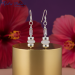 Load image into Gallery viewer, 925 Silver Moonstone Dangle Earrings for Women | Gift Jewelry
