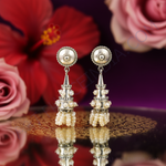 Load image into Gallery viewer, 925 Silver Tassel Pearl Earrings for Women | Dangle Earrings
