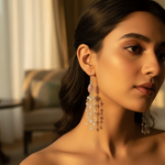 Load image into Gallery viewer, 925 Silver Moonstone Chandelier Earrings for Women | Gift
