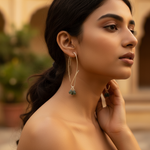 Load image into Gallery viewer, 925 Silver Teardrop Gemstone Earrings | Women&#39;s Jewelry Gift
