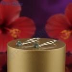 Load image into Gallery viewer, 925 Silver Teardrop Gemstone Earrings | Women&#39;s Jewelry Gift
