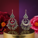 Load image into Gallery viewer, 925 Silver Labradorite Dangle Earrings | Women&#39;s Bohemian Jewelry
