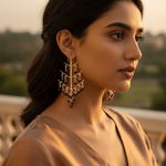 Load image into Gallery viewer, 925 Sterling Silver Garnet Dangle Earrings | Women&#39;s Gift
