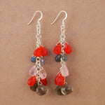 Load image into Gallery viewer, 925 Silver Gemstone Dangle Earrings for Women | Gift Jewelry
