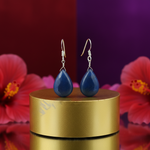 Load image into Gallery viewer, 925 Silver Lapis Lazuli Teardrop Earrings for Women
