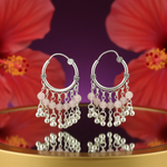 Load image into Gallery viewer, 925 Silver Rose Quartz Earrings for Women | Dangle Earrings
