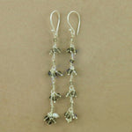 Load image into Gallery viewer, 925 Silver Smoky Quartz Dangle Earrings | For Women | Gift
