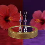 Load image into Gallery viewer, 925 Silver Amethyst Drop Earrings for Women | Gemstone Jewelry
