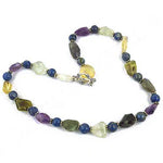 将图像加载到图库查看器中， Gemstone Beaded Necklace | Semi-Precious Stone Jewelry for Women
