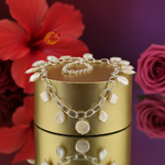 Load image into Gallery viewer, Silver Pearl Charm Necklace | Elegant Women&#39;s Jewelry Gift
