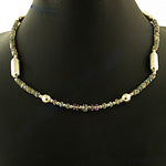Load image into Gallery viewer, Labradorite &amp; gold plating Bead Necklace for Women | Gemstone Jewelry
