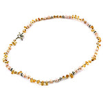 Load image into Gallery viewer, Pearl &amp; Citrine Gemstone Necklace for Women | Daily Wear Jewelry
