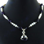 Load image into Gallery viewer, Pearl &amp; Amethyst Necklace for Women | Gemstone Jewelry
