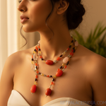 Load image into Gallery viewer, Multi-Stone Beaded Necklace for Women | Colorful Fashion Jewelry

