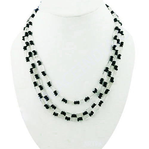 Black Bead Necklace for Women | Fashion Jewelry Gift